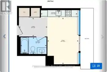 365 Church St Unit# 2404, Toronto, Ontario M5B 1Z9, 3 Rooms Rooms,1 BathroomBathrooms,Condo,Rented,Church,C9419091