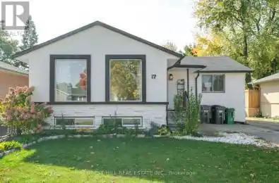 17 Coniston Avenue Brampton (Northwood Park) Ontario L6X2H3