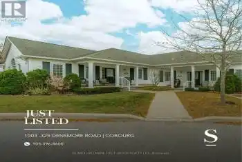325 Densmore Rd Unit# 1003, Cobourg, Ontario K9A 0E4, 2 Bedrooms Bedrooms, 5 Rooms Rooms,1 BathroomBathrooms,Condo,Sold,Densmore,X10409129