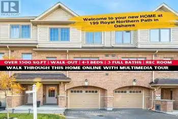 199 Royal Northern Path, Oshawa, Ontario L1L 0R6, 4 Bedrooms Bedrooms, 9 Rooms Rooms,3 BathroomsBathrooms,All Houses,Sold,Royal Northern,E10414966