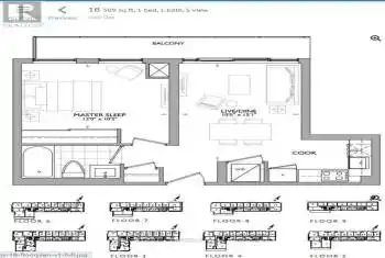 223 St Clair Ave Unit# 515, Toronto, Ontario M4V 0A5, 1 Bedroom Bedrooms, 4 Rooms Rooms,1 BathroomBathrooms,Condo,Rented,St Clair,C11930660