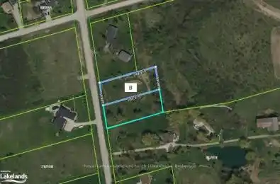 PART LOT 9 THIRD Line Unit# LOT B Meaford Ontario N4L 1W7