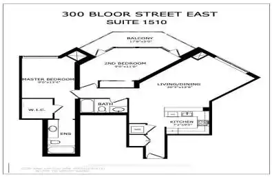 300 Bloor Street Unit# 1510 Toronto (Rosedale-Moore Park) Ontario M4W3