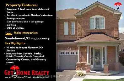 36 TRUMPET VALLEY Blvd Unit# Main Brampton Ontario L7A 3N8
