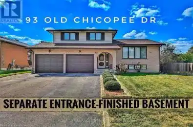 93 OLD CHICOPEE Drive Kitchener Ontario N2A3R7