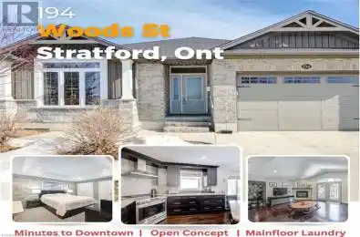 194 WOODS Street Stratford Ontario N5A7T4