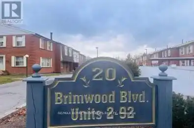 20 Brimwood Boulevard Unit# 12 Toronto (Agincourt North) Ontario M1V1B