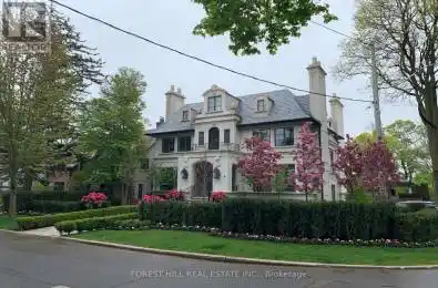 9 Dewbourne Avenue Toronto (Forest Hill South) Ontario M5P1Z1