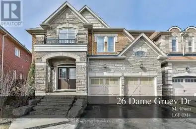26 Dame Gruev Drive Markham (Greensborough) Ontario L6E0M4