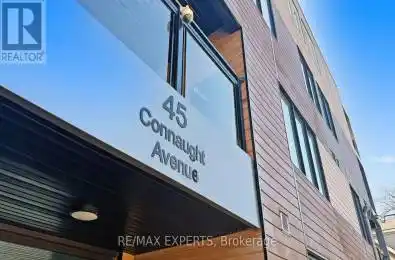 45 Connaught Avenue Unit# 303 Toronto (Greenwood-Coxwell) Ontario M4L2