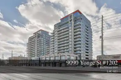 9090 Yonge Street Unit# 1202B Richmond Hill Ontario L4C 0Z1