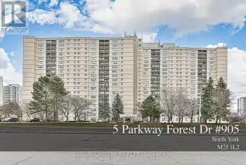 5 Parkway Forest Drive Unit# 905, Toronto (Henry Farm), Ontario M2J1L2, 3 Bedrooms Bedrooms, ,1 BathroomBathrooms,Condo,For Sale,Parkway Forest,C12080136
