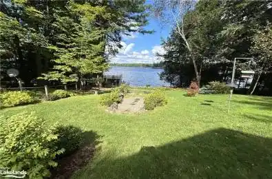 View of yard featuring a water view