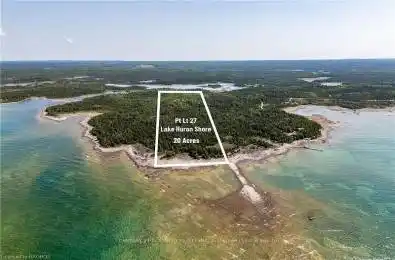 P LT 27 LAKE HURON N/A Northern Bruce Peninsula Ontario N0H 1Z0