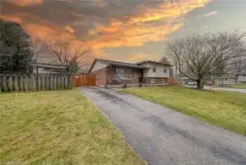 Multi-level home with a large yard