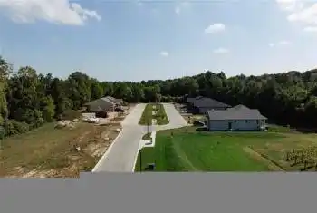 Aerial view featuring a rural view
