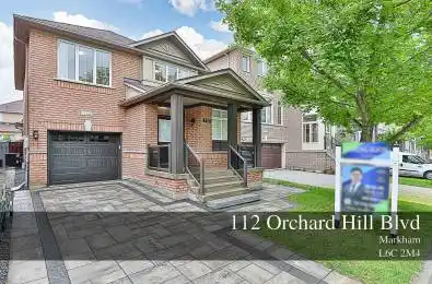 112 Orchard Hill Boulevard Markham Ontario L6C 2M4
