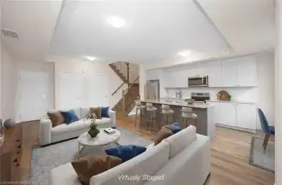 Virtually Staged Living room