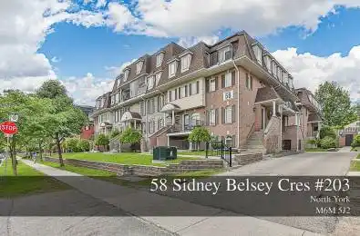 58 Sidney Belsey Crescent Unit# 203 Toronto W04 Ontario M6M 5J2