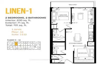 1 Jarvis Street Unit# 1112 Hamilton Ontario L8R 3J2