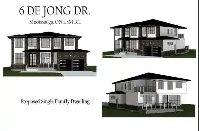 6 De Jong Drive Mississauga Ontario L5M 1C1