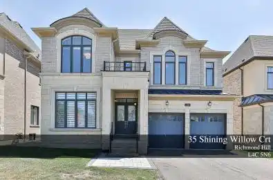 35 Shining Willow Court Richmond Hill Ontario L4C 5N6