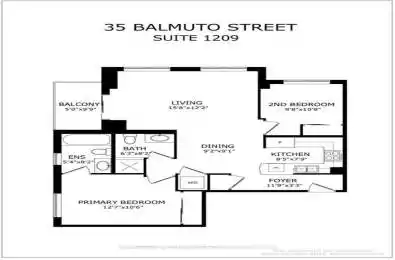 35 Balmuto Street Unit# 1209 Toronto C01 Ontario M4Y 0A3