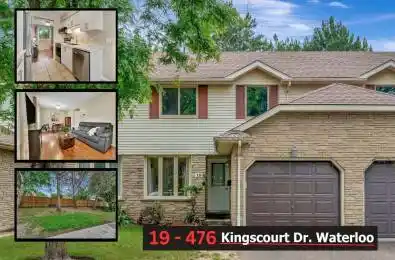476 Kingscourt Drive Unit# 19 Waterloo Ontario N2K 3R3