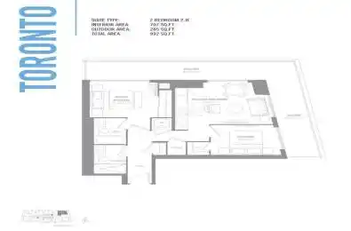 2221 Yonge Street Unit# 2502 Toronto C10 Ontario M4S 2B4