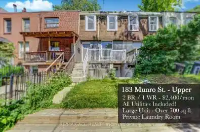 183 Munro Street Unit# Upper Toronto E01 Ontario M4M 2B8