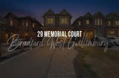 29 Memorial Court Bradford West Gwillimbury Ontario L3Z 4H5